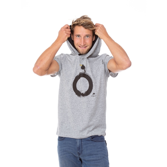 T-shirt męski Chillaz OSLO ZEN GREY MELANGE